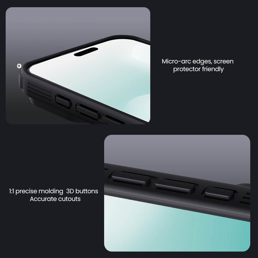 Чехол-крышка NILLKIN для Apple iPhone 17 6.3 (2025) (серия CamShield Pro Magnetic case Clear version)